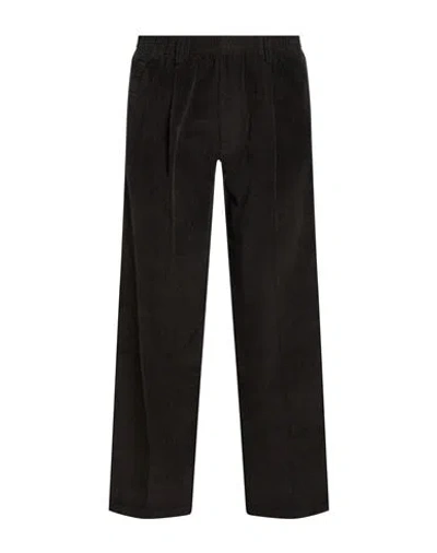 Cellar Door Man Pants Charcoal Size 34 Cotton, Elastane In Black