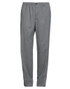 Cellar Door Man Pants Grey Size 34 Polyethylene, Cotton, Lycra, Elastane In Gray