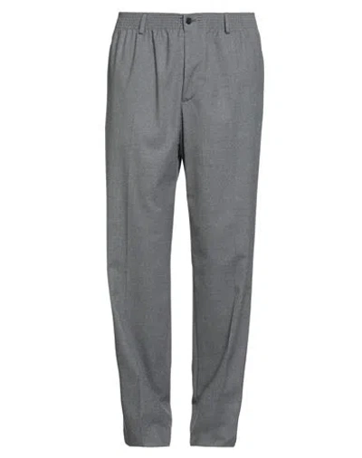 Cellar Door Man Pants Grey Size 34 Polyethylene, Cotton, Lycra, Elastane In Gray