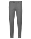 Cellar Door Man Pants Lead Size 40 Virgin Wool, Elastane In Grey