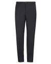 Cellar Door Man Pants Black Size 38 Polyester, Virgin Wool In Blue