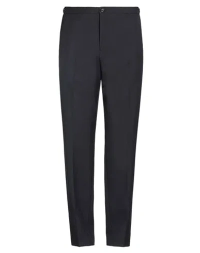 Cellar Door Man Pants Black Size 38 Polyester, Virgin Wool