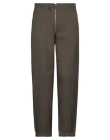 Cellar Door Man Pants Military Green Size 28 Polyethylene, Wool In Green