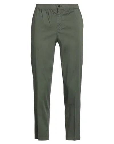 Cellar Door Man Pants Military Green Size 32 Cotton, Elastane