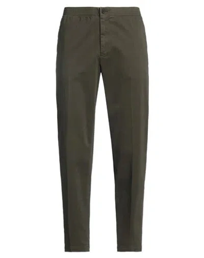 Cellar Door Man Pants Military Green Size 34 Cotton, Elastane