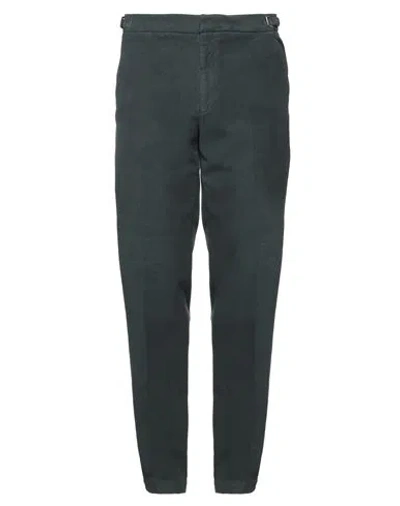 Cellar Door Man Pants Military Green Size 34 Cotton, Elastane