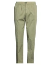 Cellar Door Man Pants Sage Green Size 36 Cotton, Elastane In Green
