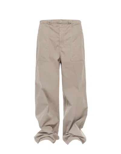 Cellar Door Men's Sasha Wide-leg Trousers In Neutral