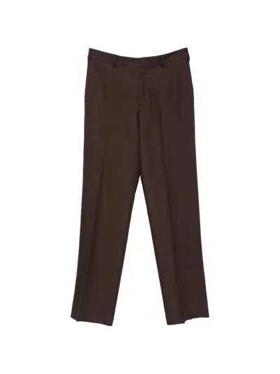 Cellar Door Milo Trousers In Brown