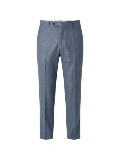 Cellar Door Paloma Pressed-crease Trousers In 블루
