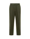 Cellar Door Trousers With Back Pocket And Belt Loops In 78