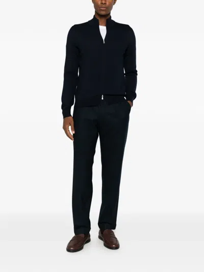 Cellar Door Pleated Trousers In White