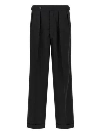 Cellar Door Rowan Trousers In Black