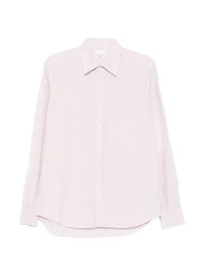 Cellar Door Sid Long-sleeve Shirt In Pink