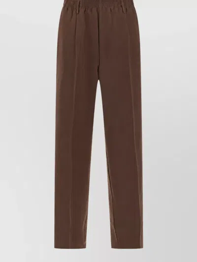 Cellar Door Straight-leg Trousers In Brown