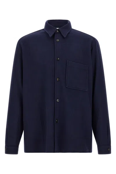 Cellar Door The 'deor' Shirt In Blue