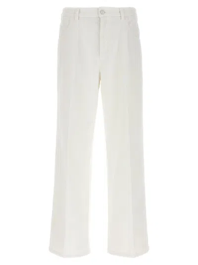 Cellar Door 'thelma' Pants In White