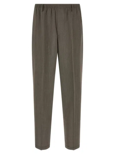 Cellar Door Trousers In Gray