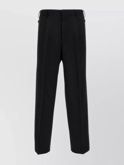 CELLAR DOOR TROUSERS WITH PLEATED FRONT AND POCKETS