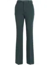 Cellar Door Vivian Flared Trousers In Green