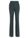 Cellar Door Vivian Flared Trousers In Green