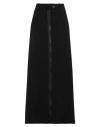 Cellar Door Woman Maxi Skirt Black Size 8 Polyester, Viscose, Elastane