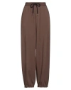 Cellar Door Woman Pants Brown Size 4 Polyester, Viscose, Elastane In Brown
