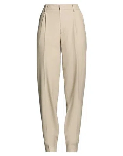 Cellar Door Woman Pants Light Grey Size 6 Virgin Wool, Elastane In Gray