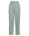 Cellar Door Woman Pants Sage Green Size 10 Cotton, Elastane In Sage Green