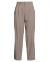Cellar Door Woman Pants Taupe Size 10 Polyester In Brown