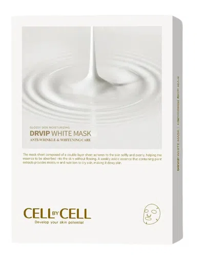 Cellbycell Unisex 1oz Dr.vip Anti-wrinkle & Brightening Face Sheet Mask In White