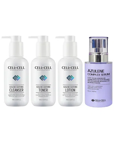 Cellbycell Unisex Azulene Soothing Cleanser In White