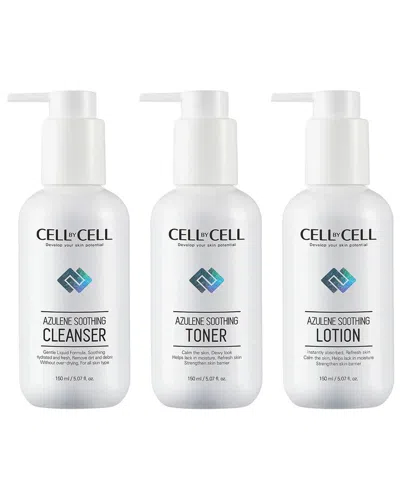 Cellbycell Unisex Azulene Soothing Cleanser In White