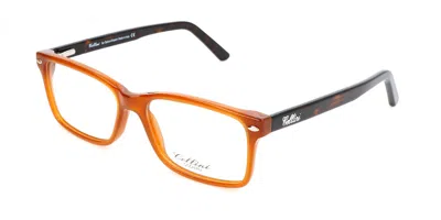 Cellini 1355 C Occhiali Da Vista Arancioni Per Uomo (solo Montatura) In Orange