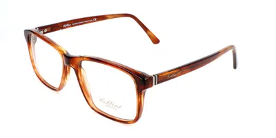 Cellini 1389 C Occhiali Da Vista Tartarugatishell Per Uomo (solo Montatura) In Brown