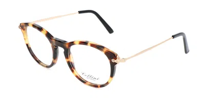 Cellini 1397 B Men's Glasses Tortoiseshell Size 49 - Free Lenses - Blue Light Block Available In Purple