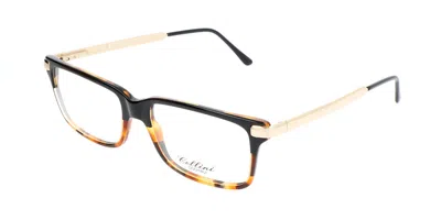 Cellini 1408 C Men's Glasses Tortoiseshell Size 52 - Free Lenses - Blue Light Block Available In Multi