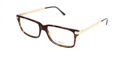 Cellini 1408 B Occhiali Da Vista Tartarugatishell Per Uomo (solo Montatura) In Brown
