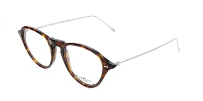 Cellini 1412 B Men's Glasses Tortoiseshell Size 46 - Free Lenses - Blue Light Block Available In Brown