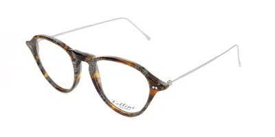 Cellini 1412 C Occhiali Da Vista Tartarugatishell Per Uomo (solo Montatura) In Brown