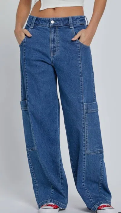 Cello Isa Y2k Skater Jean In Blue