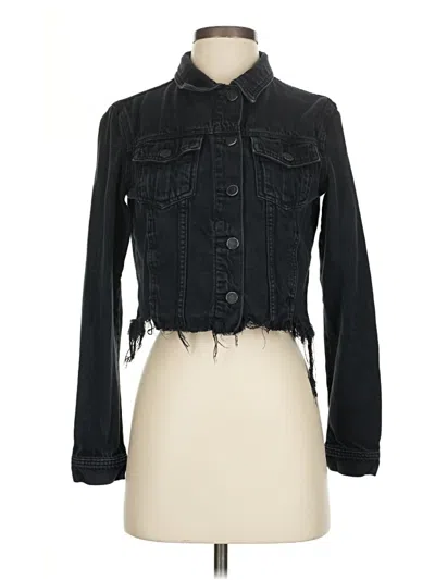 Pre-owned Cello Jeans Denim Jacket In Black