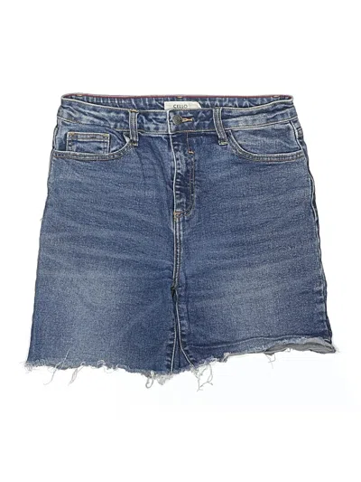 Pre-owned Cello Jeans Denim Shorts In Blue