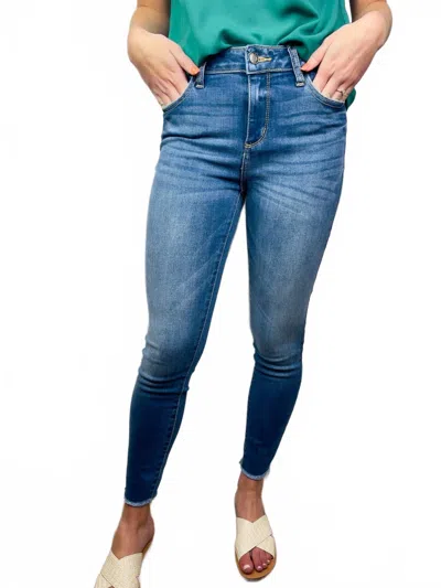 Cello Strut Into The Room Skinny Jeans In Blue