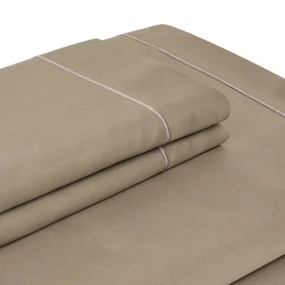 Celso De Lemos Bourdon Flat Sheet, King In Neutral