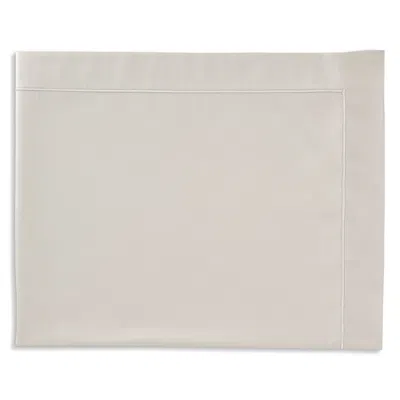 Celso De Lemos Bourdon Flat Sheet, Queen In Nacre /bourdon