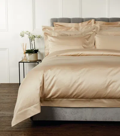 Celso De Lemos Bourdon King Duvet Cover In Beige