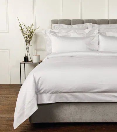Celso De Lemos Bourdon King Duvet Cover In Ivory