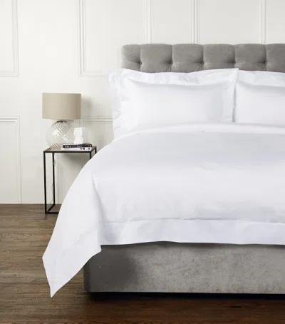 Celso De Lemos Bourdon King Duvet Cover In White