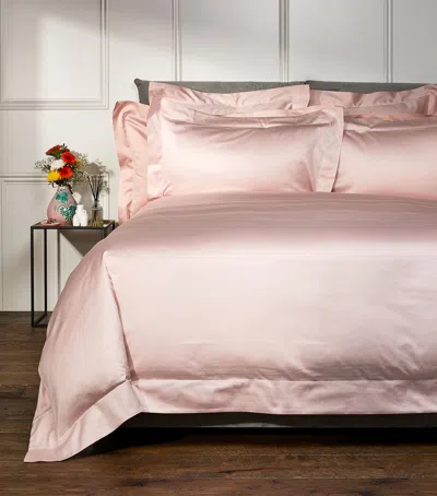Celso De Lemos Bourdon Square Pillowcase In Pink